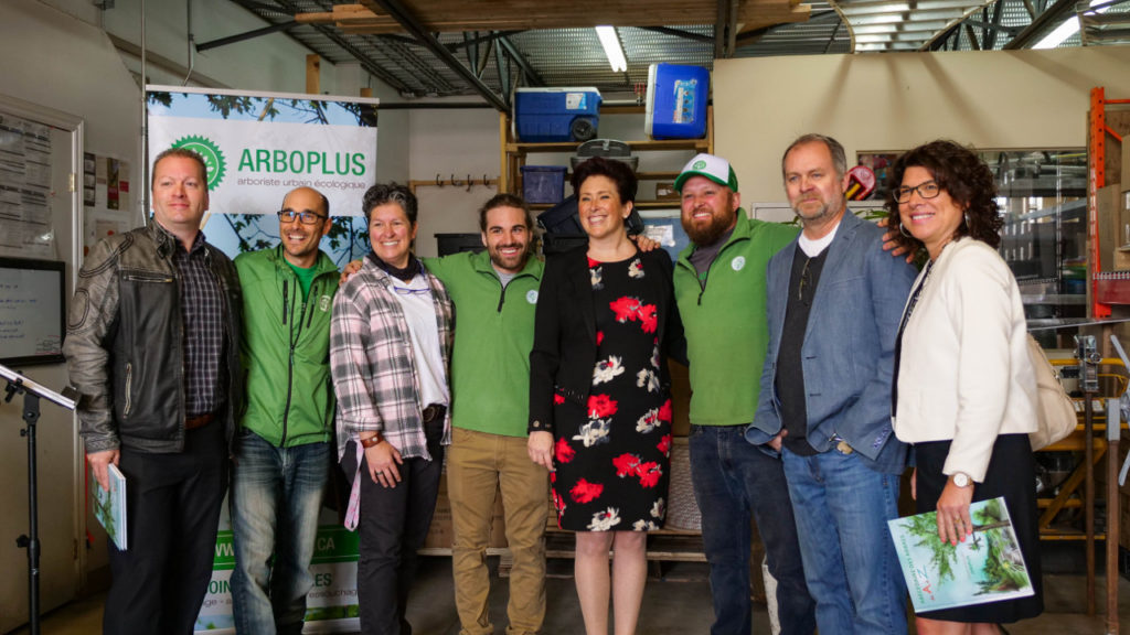 Arboplus - Conférence de presse - Acquisition de Novafor arboriculture - Député