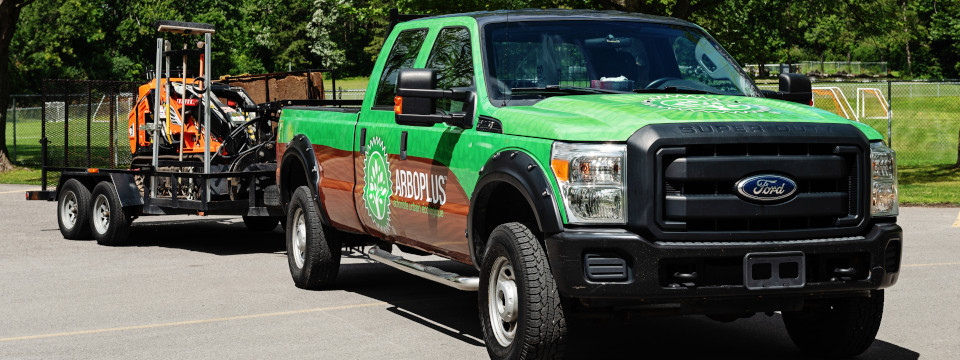Camion arboricole pour skid et chargeuse à bois : Ford F250