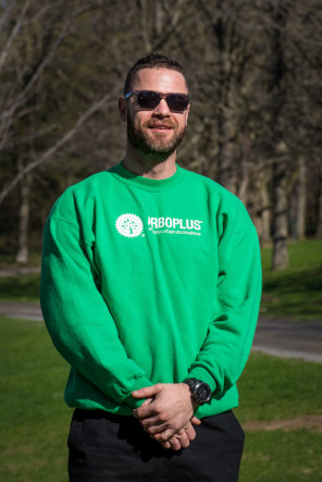 Simon Legault, chef d'équipe nacelle