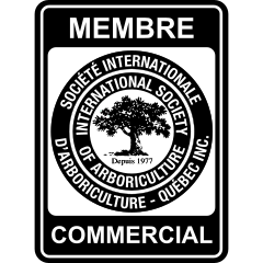 Membre de la SIAQ - Société Internationale d'Arboriculture du Québec
